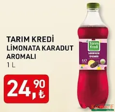 TARIM KREDİ LİMONATA KARADUT AROMALI 1 L